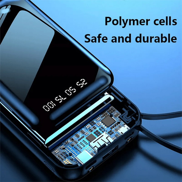 Power Bank 20000 mAh crna