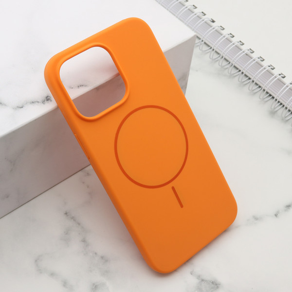 Futrola FLEX MagSafe za iPhone 15 Pro Max (6.7) narandzasta