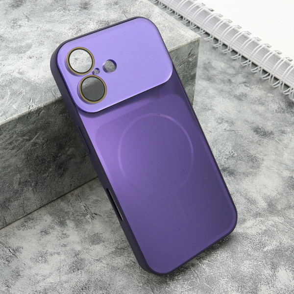 Futrola COLOR METAL MagSafe II za iPhone 17 (6.3) ljubicasta