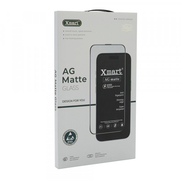 Folija za zastitu ekrana GLASS X-MART AG MATTE CLEAR za iPhone 15 Pro (6.3)