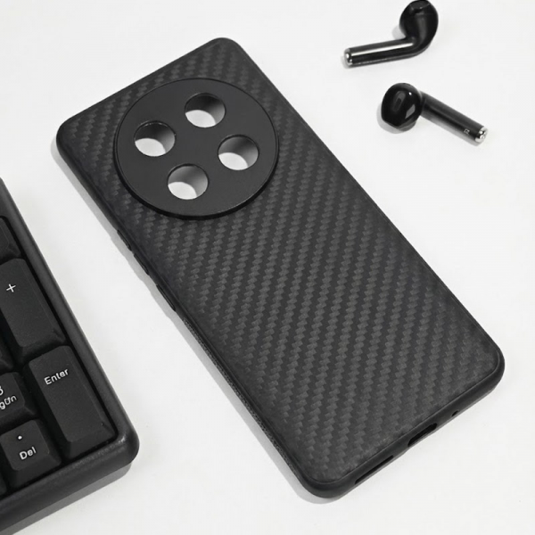 Maska Carbon fiber za Honor Magic 8 Lite/ X9c 5G crna