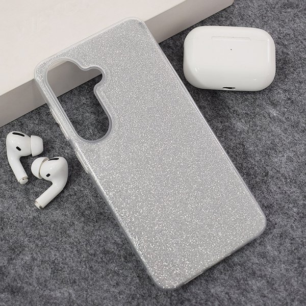 Maska Crystal Dust za Samsung S26 Plus srebrna