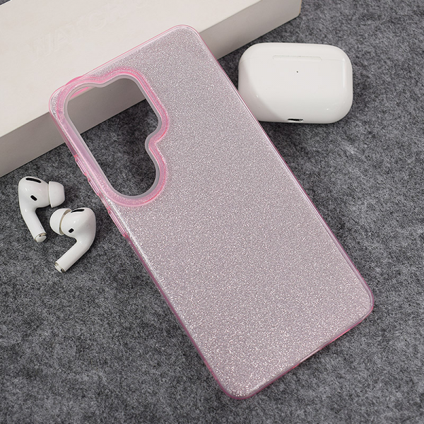Maska Crystal Dust za Samsung S26 Ultra pink