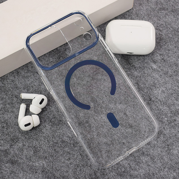 Maska Berlia Sheen Mag Case za iPhone 17 Pro Max plava