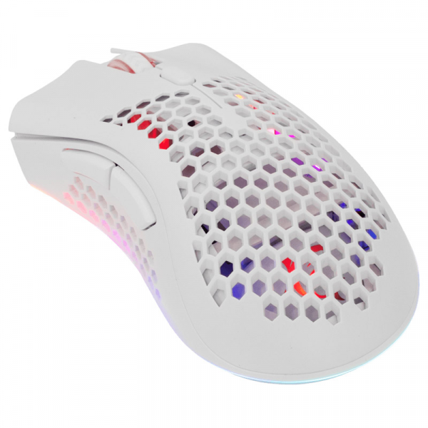 White Shark MIS WGM 5012 LIONEL, Whireless Mouse White RGB / 10000 dpi