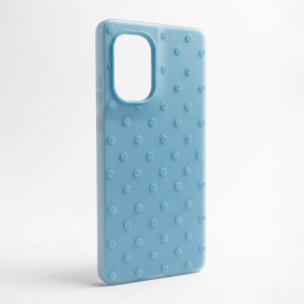 Maska Candy Dots za Motorola Edge 50 Fusion plava