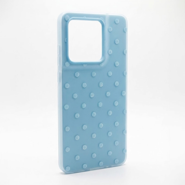 Maska Candy Dots za Motorola Edge 60 Fusion/ Edge 60/ Edge 60S plava