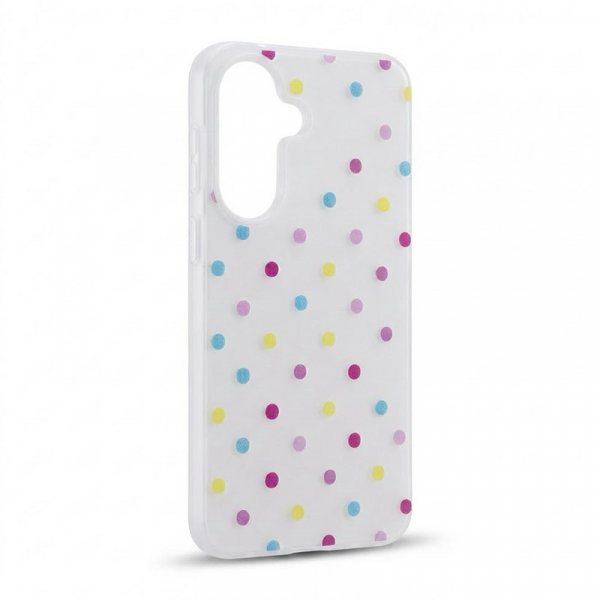 Maska Candy Dots za Samsung A57 bela