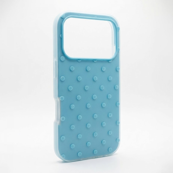 Maska Candy Dots za iPhone 17 Pro plava