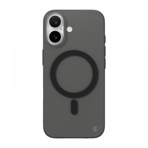 Maska Mag Case SwitchEasy Skin za iPhone 17 transparent crna