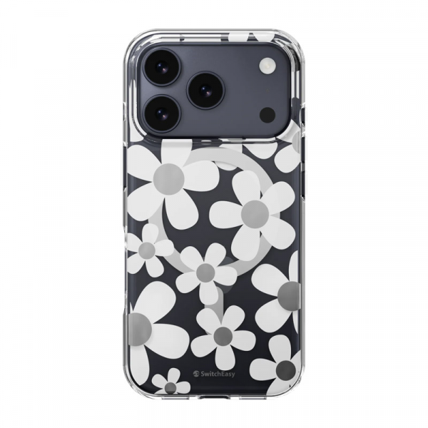 Maska Mag Case SwitchEasy Fleur za iPhone 17 Pro bela