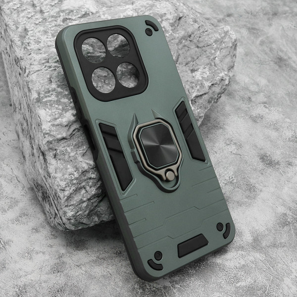 Futrola Square ring za Honor X7d/Honor Smart 400 4G zelena