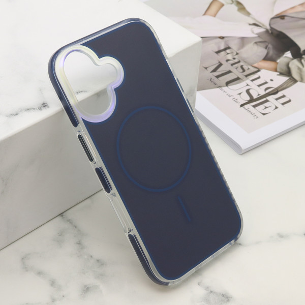 Futrola AMBER RING MagSafe za iPhone 17 (6.3) plava