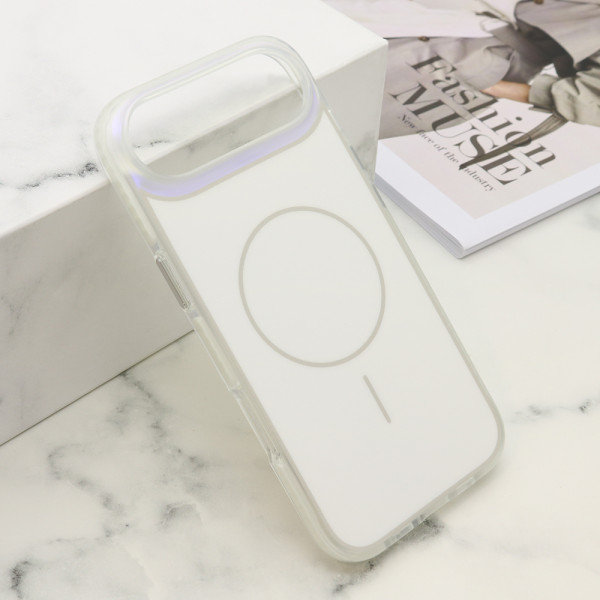 Futrola AMBER RING MagSafe za iPhone 17 AIR (6.6) bela