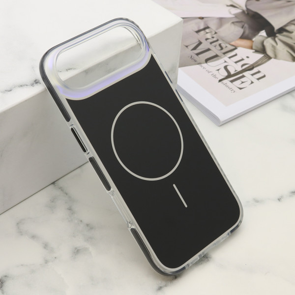 Futrola AMBER RING MagSafe za iPhone 17 AIR (6.6) crna