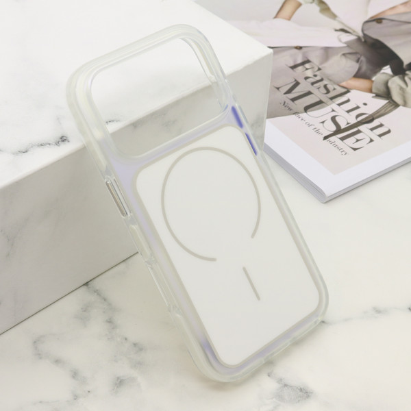 Futrola AMBER RING MagSafe za iPhone 17 Pro (6.3) bela