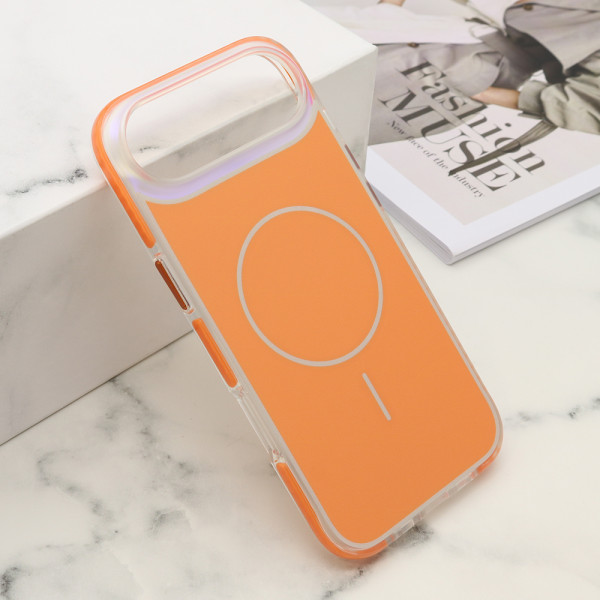 Futrola AMBER RING MagSafe za iPhone 17AIR (6.6) narandzasta
