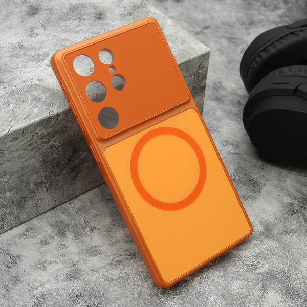 Futrola DEFINE MagSafe za Samsung S928B Galaxy S24 Ultra 5G narandzasta