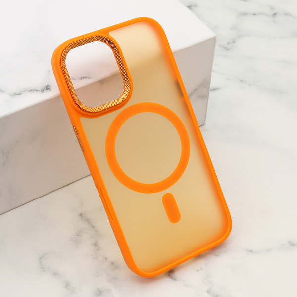 Futrola SILKY MagSafe II za iPhone 17 (6.3) narandzasta