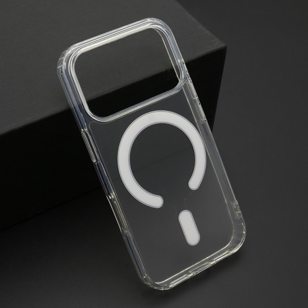 Futrola STANDARD MagSafe (sa IC) za iPhone 17 Pro (6.3) providna