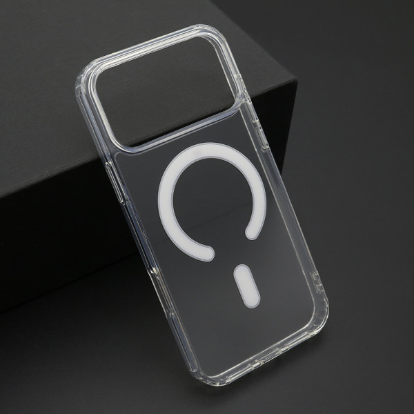 Futrola STANDARD MagSafe (sa IC) za iPhone 17 Pro Max (6.9) providna