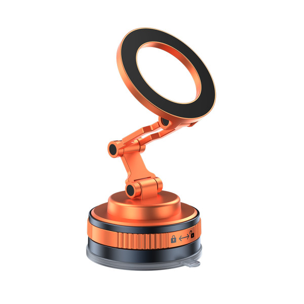 Drzac za mobilni telefon OH-X210 magnet i vakum narandzasti