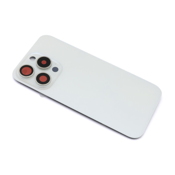 Poklopac baterije za Iphone 15 Pro White Titanium (NO LOGO)