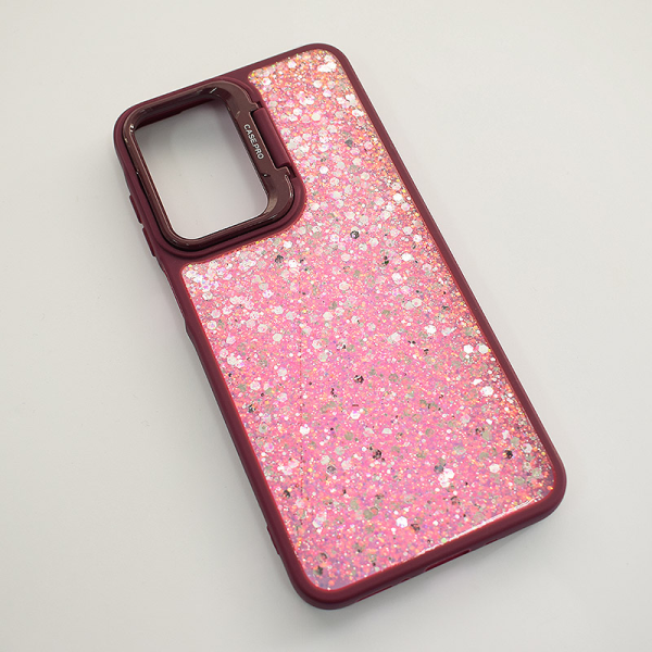 Maska Crystal Dots za Samsung A26 5G/ A266B bordo