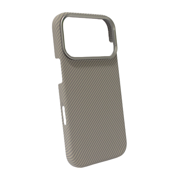 Maska Mag Case Kevlar Defender za iPhone 17 Pro Max siva
