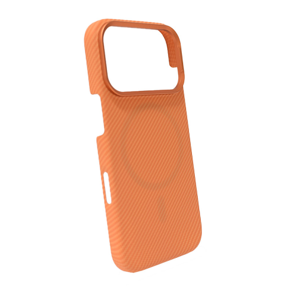 Maska Mag Case Kevlar Defender za iPhone 17 Pro Max narandzasta