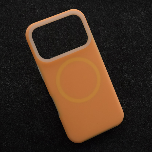 Maska Mag Case Soft Sunbeam za iPhone 17 Pro narandzasta