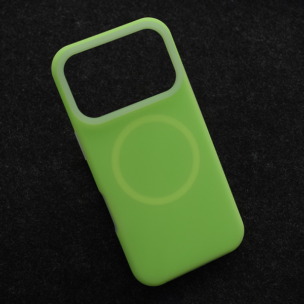 Maska Mag Case Soft Sunbeam za iPhone 17 Pro Max zelena