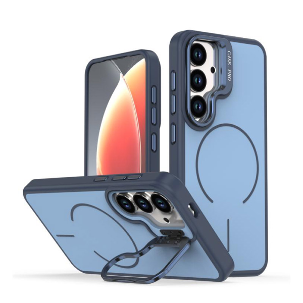 Maska Mag Case Cam Shield Luxe za Samsung S26 Plus badrock blue