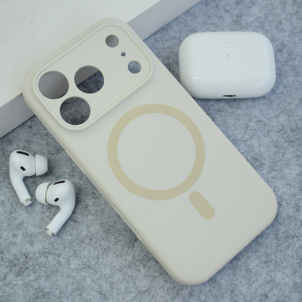 Maska Mag Case PureTone za iPhone 17 Pro Max krem