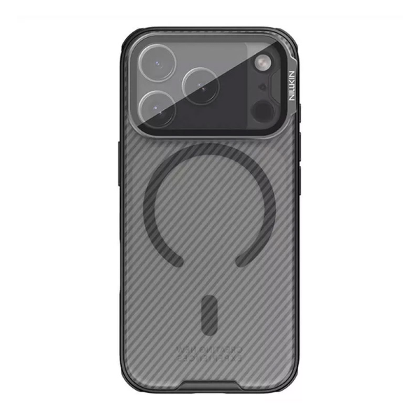 Maska Nillkin CamShield Prop Magnetic za iPhone 17 Pro Max crna (transparent kamera)