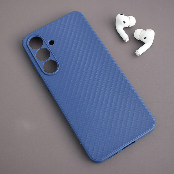 Maska Carbon fiber za Samsung S25 FE/ S731B plava