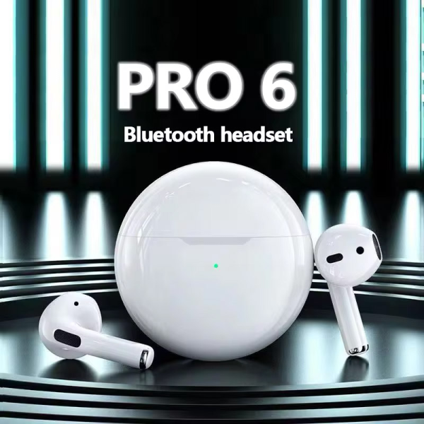 Bluetooth slusalice AirPhones Pro 6 HQ tamno plave