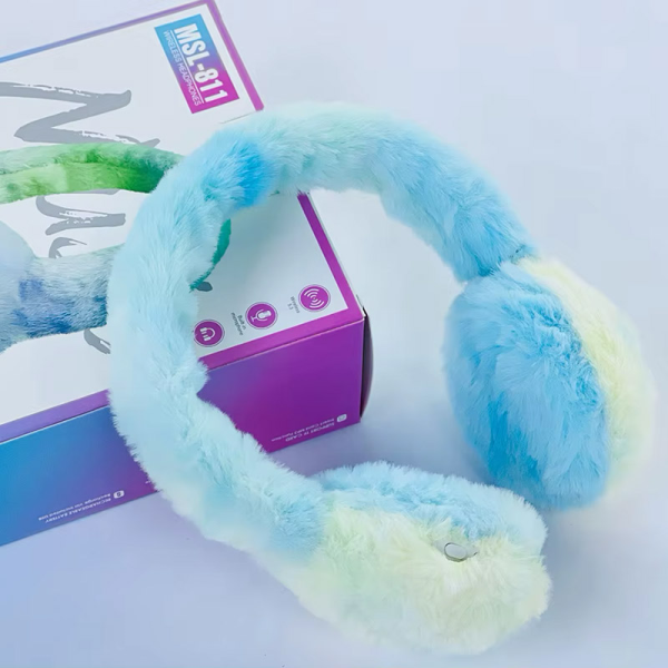 Bluetooth slusalice Earmuff MSL-811 plave