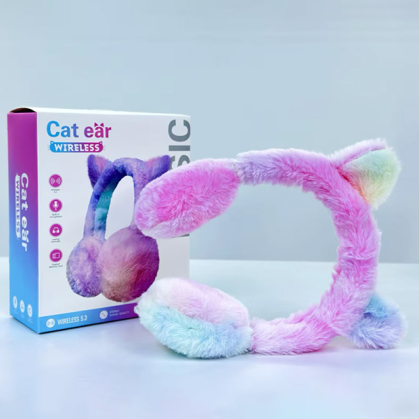 Bluetooth slusalice Earmuff MSL-812 pink