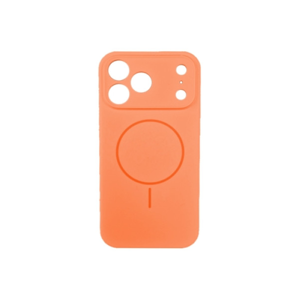 Silikonska futrola Magsafe LUX Iphone 17 Pro Max  NARANDŽASTA