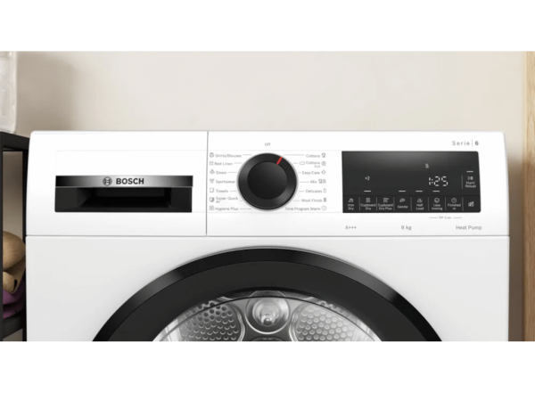 Mašina za sušenje veša BOSCH WQG233D1BY/Serija 6/8kg/A+++/84,2x59,8x61,3cm/bela