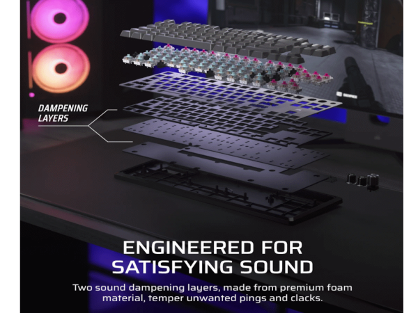 Tastatura CORSAIR 570 PRO TKL žicna/mehanicka/CH-911911G-NA/RGB LED/gaming/crna