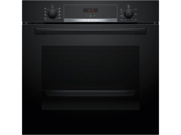 Ugradna rerna BOSCH HBA514BB3/Serija 4/mehanicka/71L/3D vruc vazduh/crna