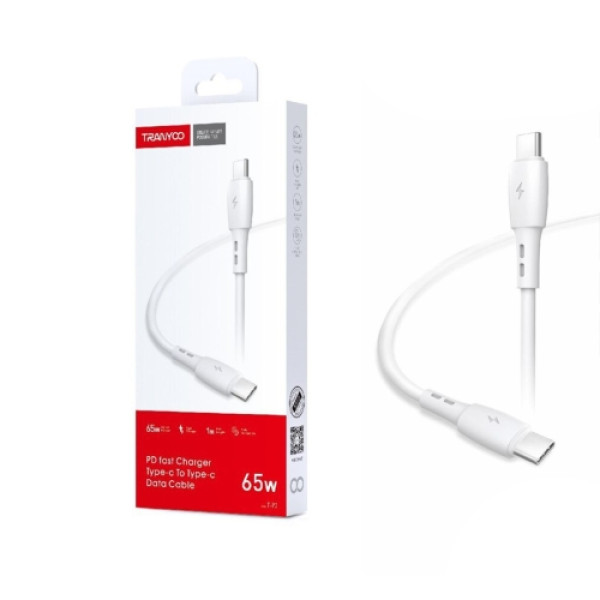 TRANYOO USB Kabl T-P2 65W USB-C na USB-C Brzo punjenje