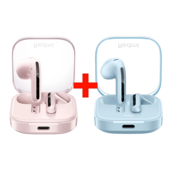 Xiaomi Redmi Buds 6 Active Plave + Roze
