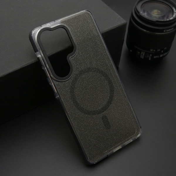 Futrola SPARKLING LOOK MagSafe za Samsung S948B Galaxy S26 Ultra 5G crna