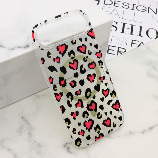 Futrola LEOPARD MagSafe za iPhone AIR (6.6) roze