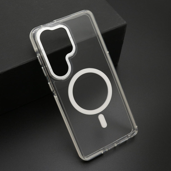 Futrola TRANSPARENT LOOK MagSafe za Samsung S948B Galaxy S26 Ultra 5G bela