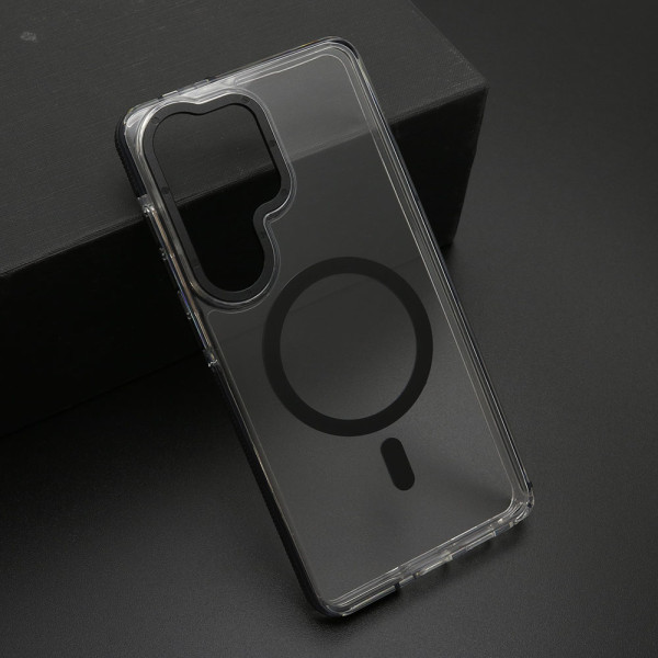 Futrola TRANSPARENT LOOK MagSafe za Samsung S948B Galaxy S26 Ultra 5G crna