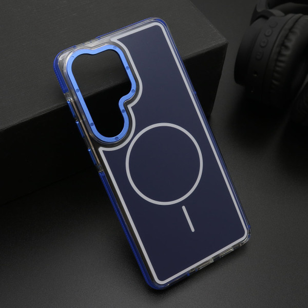 Futrola BUSINESS LOOK MagSafe za Samsung S948B Galaxy S26 Ultra 5G plava